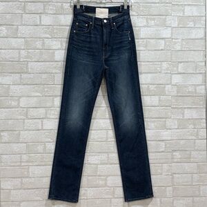 MOTHER High Waisted Rider Shift Sneak Jeans - Digital Underground - Sz - 25